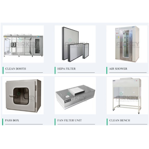 Dust free modular pharmacy clean room with ISO standards